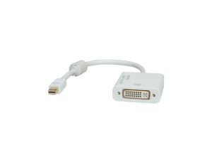 Adapter ROLINE 4K Mini DisplayPort-DVI, Mini DP M - DVI F