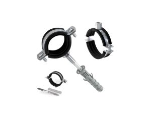 Obejma Metalowa Z Uszczelką Uchwyt z Gumą do Rur 2 1/2 Cala 1 szt. TRYTYT