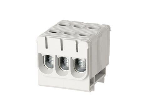 Złączka szynowa zgx 3x50 mm2 szara (al/cu) Gep-00054