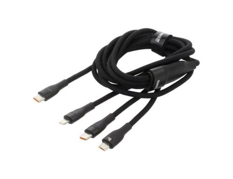 Kabel USB 2.0 1,5m czarny 100W 3,5A CB000004