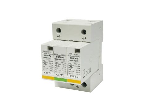 Ogranicznik przepięć - Typ 1+2 DS50PVS-1000G/12KT1 DC 1000V CITEL C482383