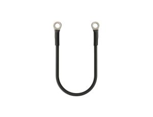 Qoltec Przewód akumulatorowy z końcówkami konektorowymi M8 Kabel z oczkiem 8mm 20cm Czarny