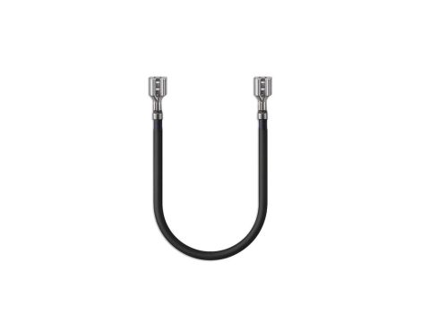 Qoltec Przewód akumulatorowy wsuwka żeńska typu FASTON 250 20cm Czarny