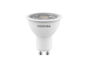 Żarówka LED Halogen GU10 5.5W = 63W 450lm 3000K Ciepła Reflektor Punktowy TOSHIBA