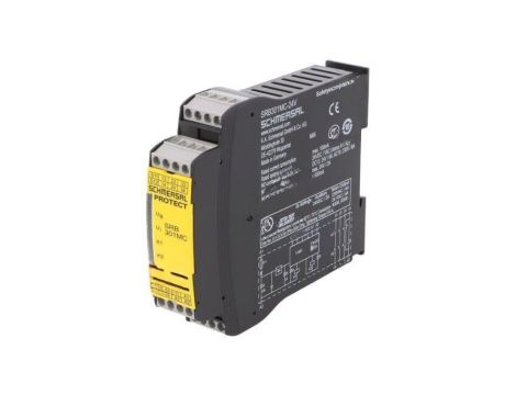 Moduł: przekaźnik bezpieczeństwa 24VAC 24VDC na szynę DIN SRB301MC-24V