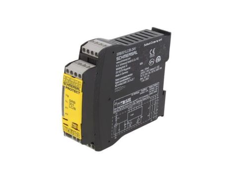 Moduł: przekaźnik bezpieczeństwa 24VAC 24VDC na szynę DIN SRB301LC/B 24V