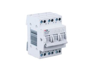 Przełącznik Instalacyjny Wyboru Zasilania Sieć-Agregat Modułowy 3P 63A VCX