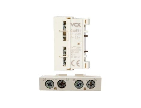 Przedni Styk Pomocniczy do GV2 Ręczne Włączanie Wyłączanie Silników VCX