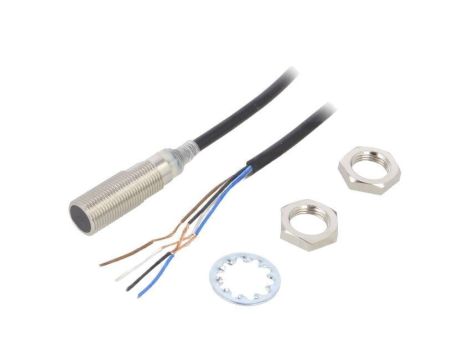 Czujnik: indukcyjny OUT: PNP / NO + NC 04mm 1030VDC M12 E2E-X4B3D12 2M