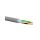 Kabel sterowniczy LiYCY 4x0.75 PVC Eca, szary ALANTEC /500m/