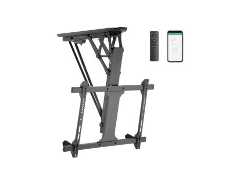 uchwyt sufitowy TV 32-70 Cali 35kg składany elektryczny