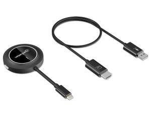 Bezprzewodowy transmiter obrazu USB-C do HDMI 1080p do 30m