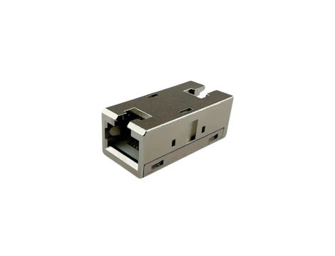 Adapter łącznik RJ45 Cat6A STP 1:1 F/F
