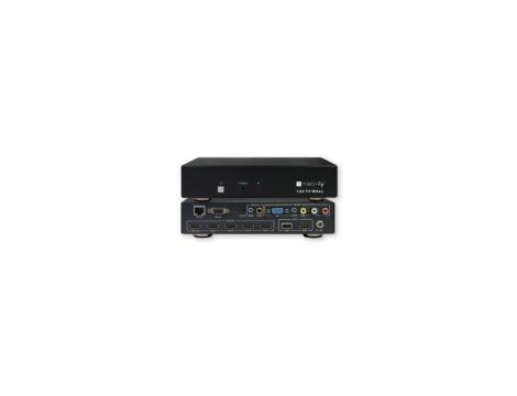 Splitter, rozgałęźnik HDMI 1.3a video wall 1xHDMI na 4xHDMI, czarny IDATA HDMI-MX14