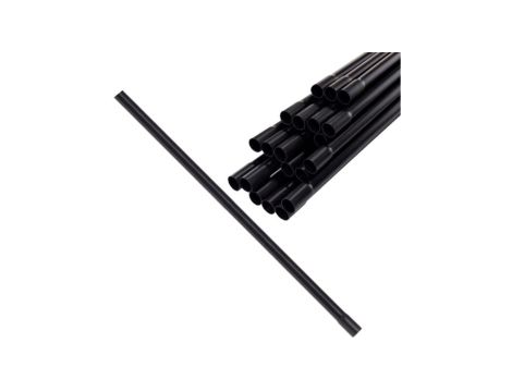 Rura Kielichowa Elektroinstalacyjna Sztywna 20mm 20 sztuk x 2mb Czarna