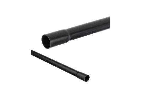 Rura Kielichowa Elektroinstalacyjna Sztywna 16 mm Czarna 2mb AKS Zielonka