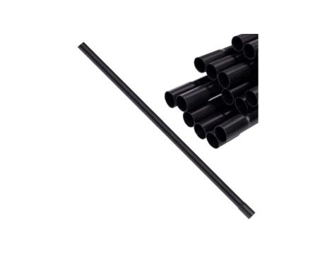 Rura kielichowana Elektroinstalacyjna Sztywna 25mm 15 sztuk x 2mb Czarna