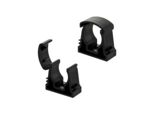 Uchwyt do rur kablowych Zamykany Uniwersalny 20mm UZU-20 Czarny 1 sztuka