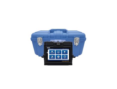 Spawarka światłowodowa FiberMASTER S40 z wyrównaniem do płaszcza, z zestawem akcesoriów