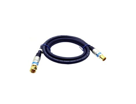 VITALCO AK60 Kabel antenowy SAT TV F (wtyk) / IEC (wtyk) 5m