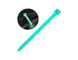 Opaski zaciskowe kablowe fosforyzująca luminescencyjna SFOS 2,5x100mm 100szt.