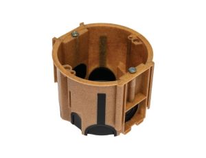 Puszka instalacyjna podtynkowa typu ProDuo ECO fi: 68x60 dwukomponentowa wiatroszczelna IP30 jasnobrązowa