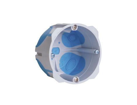 Puszka instalacyjna podtynkowa do nidy fi:60x50mm dźwiękochłonna, bezhalogenowa z wkrętami KOPOS