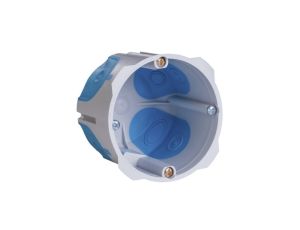 Puszka instalacyjna podtynkowa do nidy fi:60x60mm dźwiękochłonna, głęboka bezhalogenowa z wkrętami KOPOS