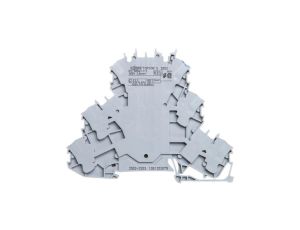 WAGO 2002-3203 Złączka szynowa 3 piętrowa ZUG 2,5mm2 szara 2L+N TOPJOBS