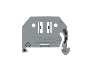 WAGO 249-116 Trzymacz / ścianka końcowa szara do złączek ZUG