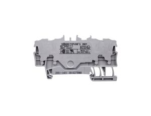 WAGO TOPJOBS 2001-1401 Złączka przelotowa 4-przewod 1,5mm2 szara