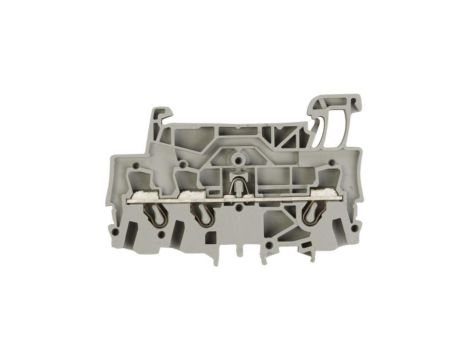 WAGO TOPJOBS 2002-1301 Złączka szynowa 3-przewodowa 2,5mm2 na szynę TH35 szara