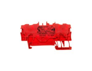 WAGO TOPJOBS 2001-1403 Złączka przelotowa 4-przewod 1,5mm2 czerwona