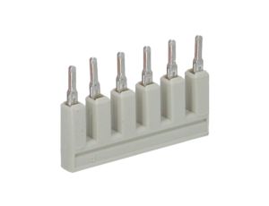 WAGO 2002-406 Mostek grzebieniowy 6-torowy jasnoszary TOPJOBS
