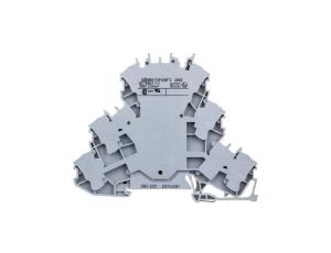 WAGO 2002-3201 Złączka szynowa 3 piętrowa ZUG 2,5mm2 szara na TOPJOBS