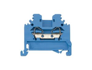 WAGO 280-104 Złączka szynowa 2,5mm2 niebieska boczny opis