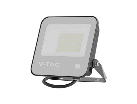 Naświetlacz, projektor LED SMD 50W 6750lm 4000K IP65 czarna barwa NW biała neutralna, przewód 1m V-TAC SAMSUNG VT-4455 5 LAT GWA
