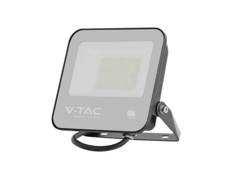 Naświetlacz, projektor LED SMD 50W 6750lm 4000K IP65 czarna barwa CW biała zimna, przewód 1m V-TAC SAMSUNG VT-4455