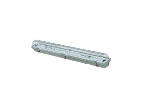 Oprawa sufitowa hermetyczna 1x60cm lampa 230V pusta 1x25W IP65 G13