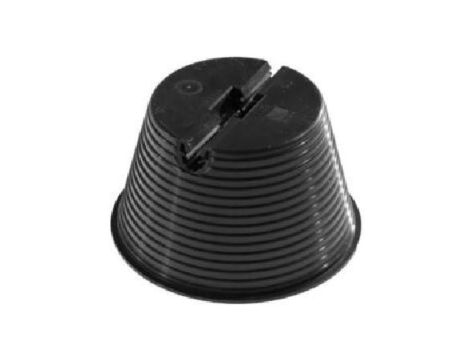 Uchwyt okrągły betonowy w tworzywie 150x80mm podstawa z betonem bez tworzywa Pawbol