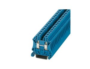 Złączka szynowa przelotowa 2-przewodowa UT 6mm2 1000V 41A niebieska Phoenix Contact