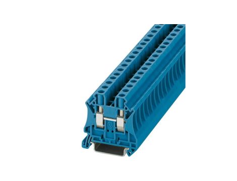 Złączka szynowa przelotowa 2-przewodowa UT 6mm2 1000V 41A niebieska Phoenix Contact