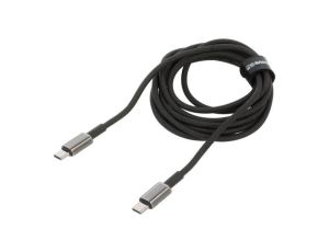 Kabel High Speed, USB 2.0 USB C wtyk z obu stron 2m czarny CATWJ-A01