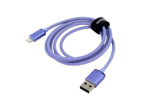 Kabel USB 2.0 Apple Lightning wtyk - USB A wtyk 1,2m fioletowy CAJY000005