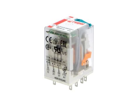 Przekaźnik: elektromagnetyczny 3PDT Ucewki: 24VDC 10A/250VAC R3N-2013-23-1024-WTLD
