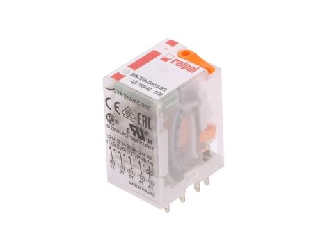 Przekaźnik: elektromagnetyczny 4PDT Ucewki: 110VAC 6A/250VAC R4N-2014-23-5110-WTL