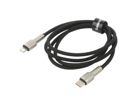 Kabel USB 2.0 Apple Lightning wtyk - USB C wtyk 1m czarny CATLJK-A01