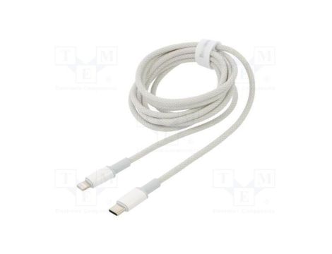 Kabel USB 2.0 Apple Lightning wtyk - USB C wtyk 2m biały 20W CATLGD-A02