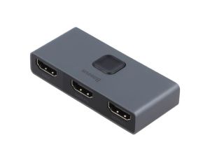 Rozgałęźnik HDMI 1.4 4K szary Wej: HDMI gniazdo CAHUB-BC0G