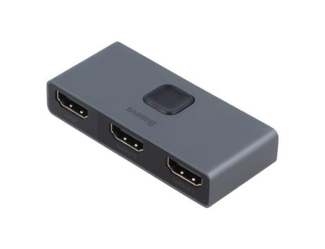 Rozgałęźnik HDMI 1.4 4K szary Wej: HDMI gniazdo CAHUB-BC0G